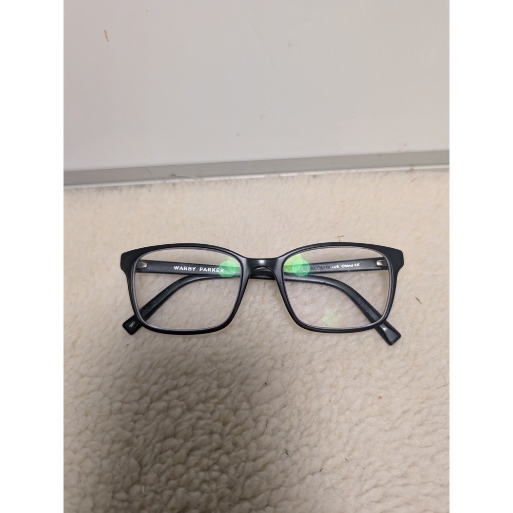 Warby Parker Eyeglasses‎ Brady W 103 Black Matte Eclipse 55-18-145 Frames Only